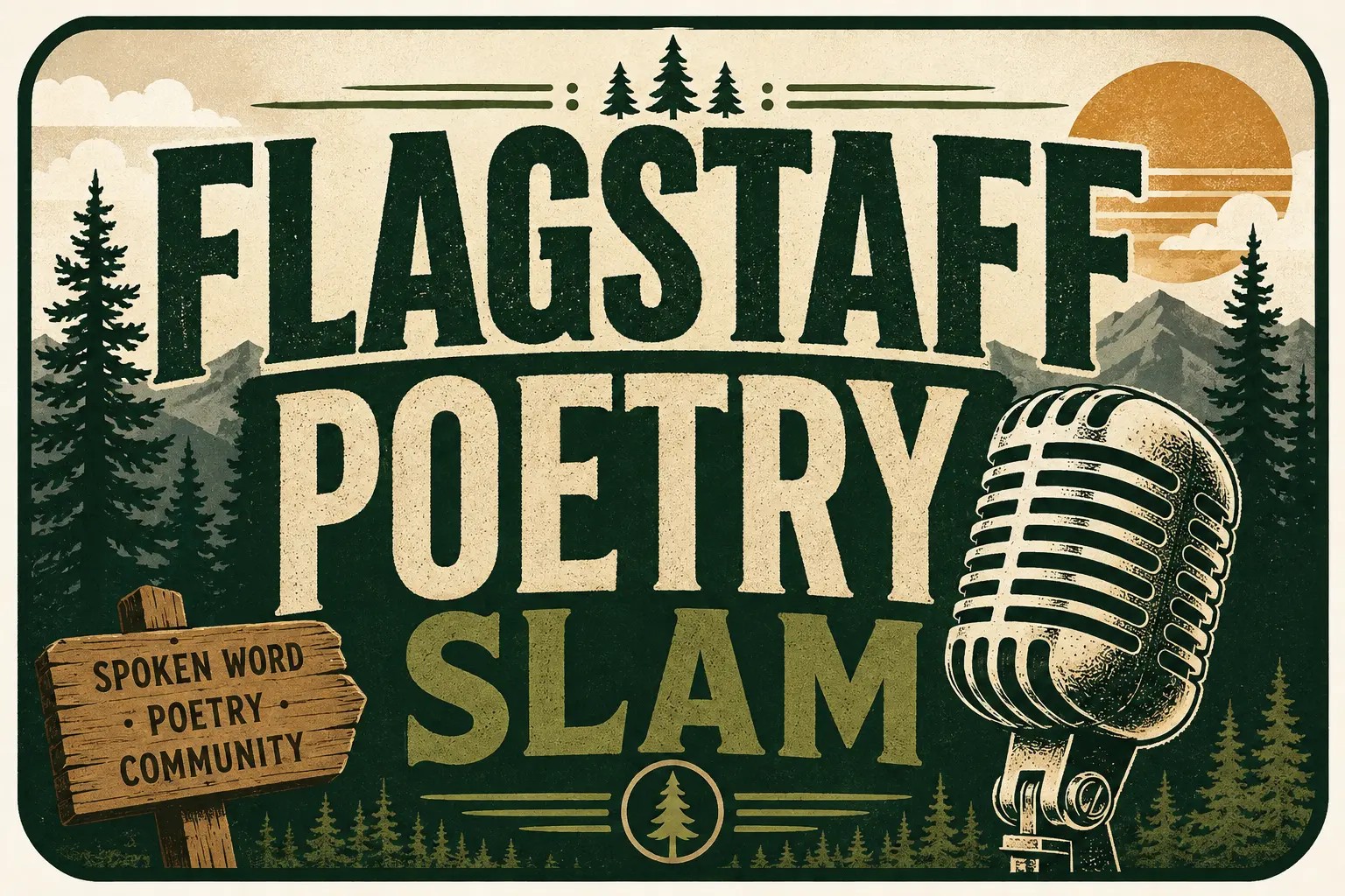 Flagstaff Poetry Slam at Firecreek Coffee in Flagstaff, Arizona