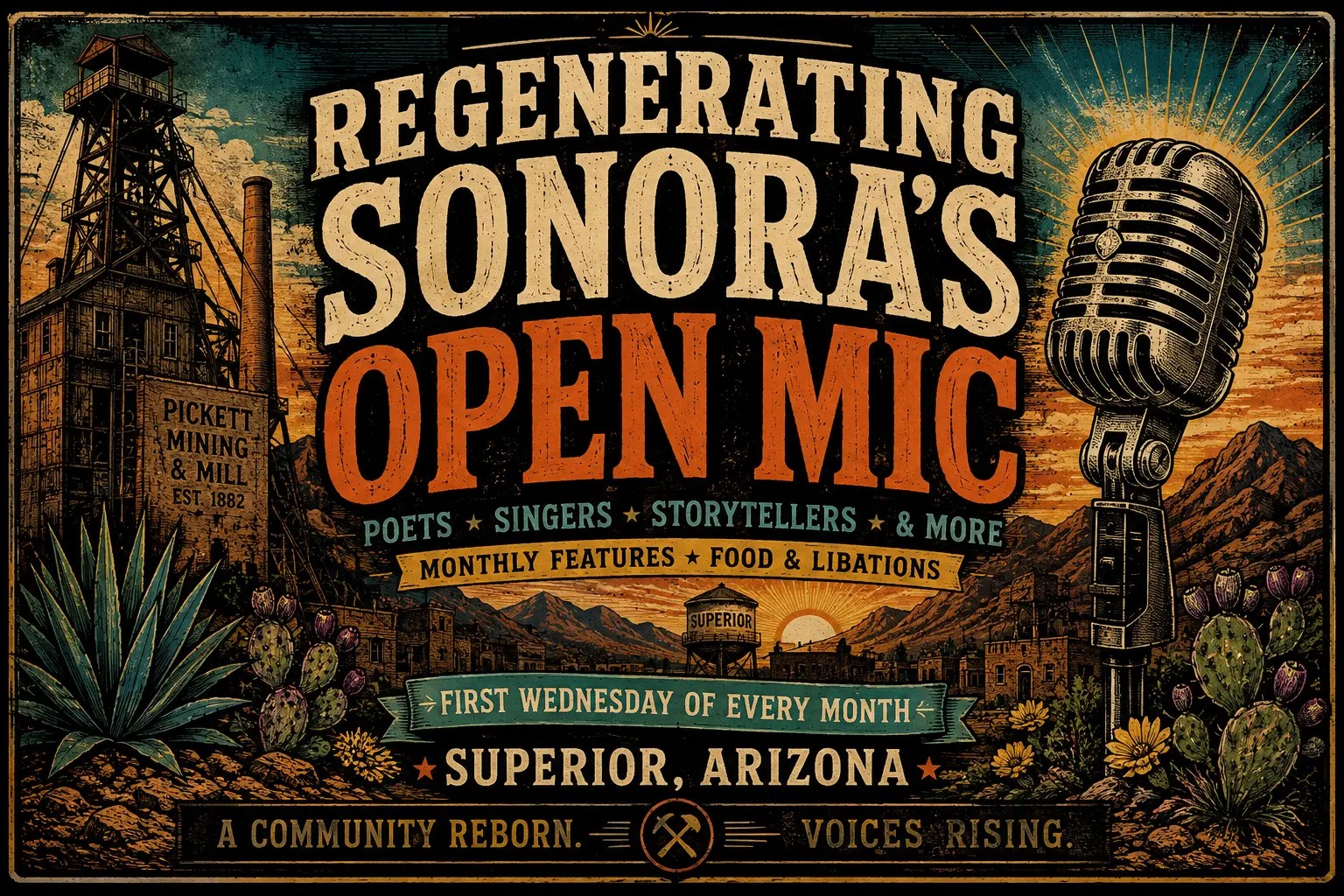 Regenerating Sonora’s Open Mic in Superior, Arizona