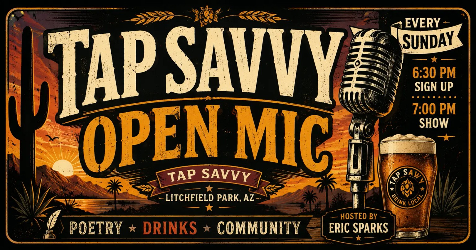 Tap Savvy Open Mic in Litchfield Park, Arizona