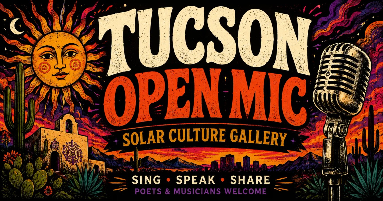 Tucson Open Mic at Solar Culture Gallery in Tucson, Arizona