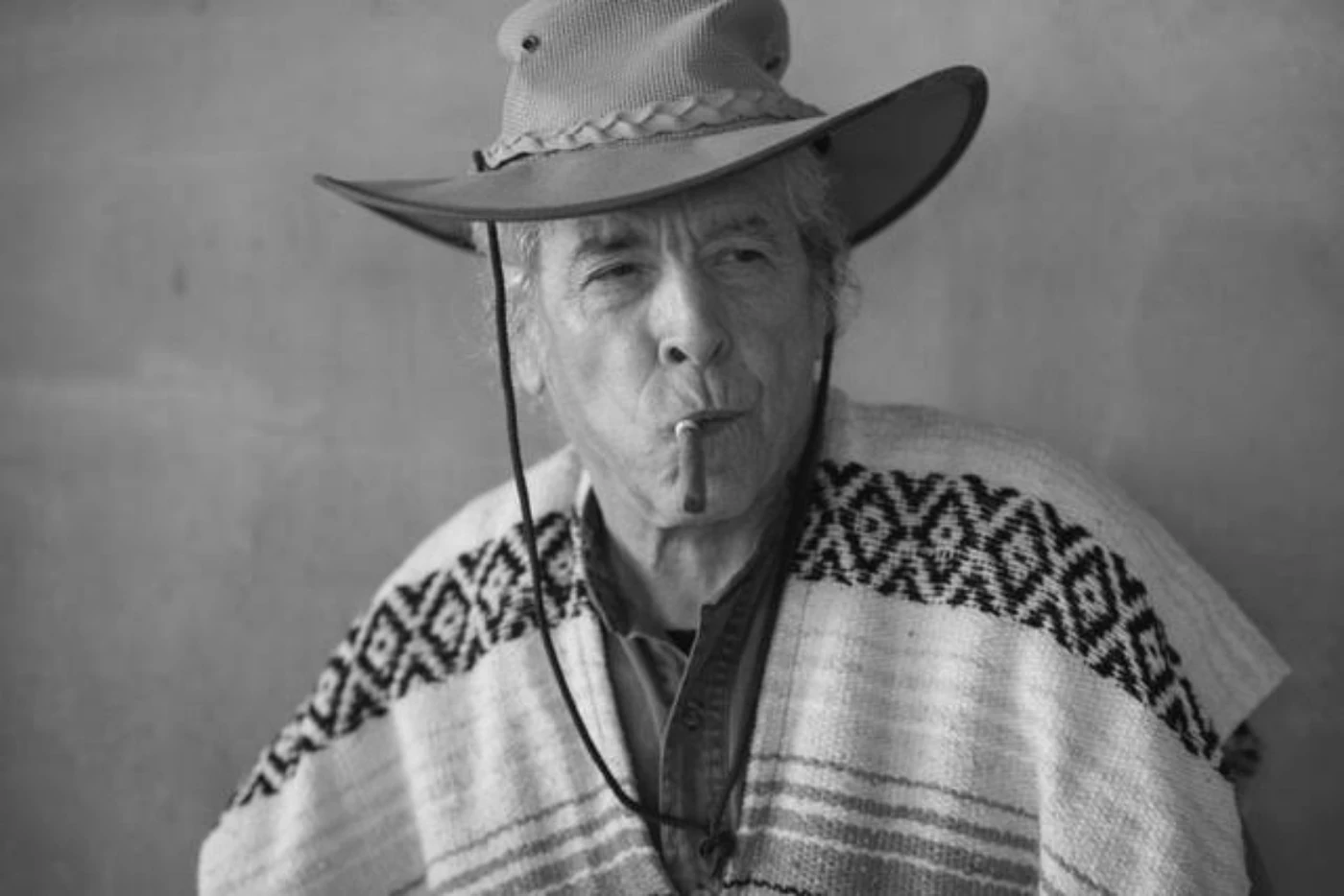 Black-and-white portrait of poet Michael C. Ford