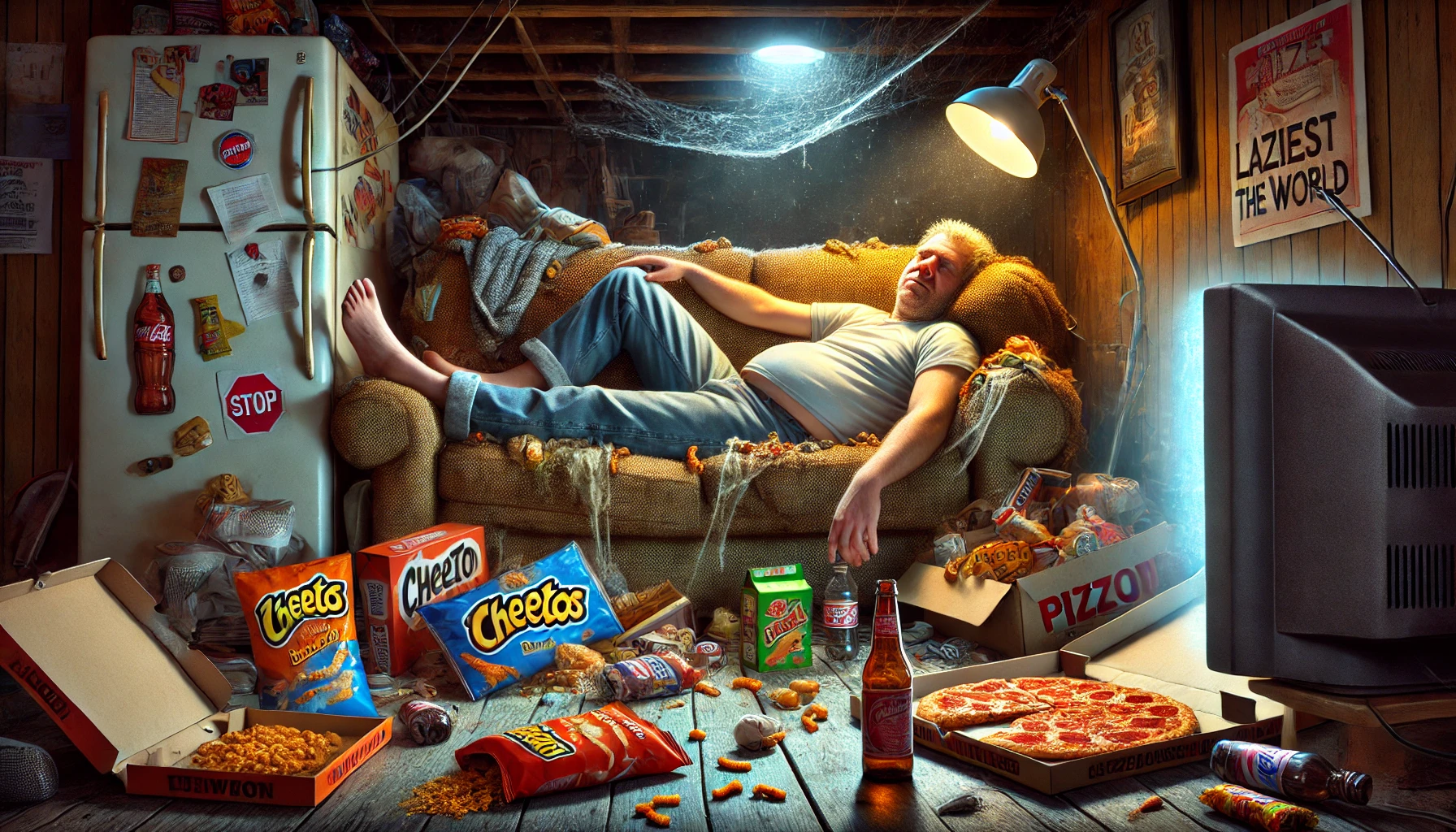 The Laziest Man in the World poem Arizona poet Kalen Lander | AZpoetry.com