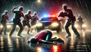 56 by Robert Flipside Daniels poem Rodney King beating