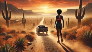 Running In A Red State poem by Cymelle Leah Edwards AZpoetry.com