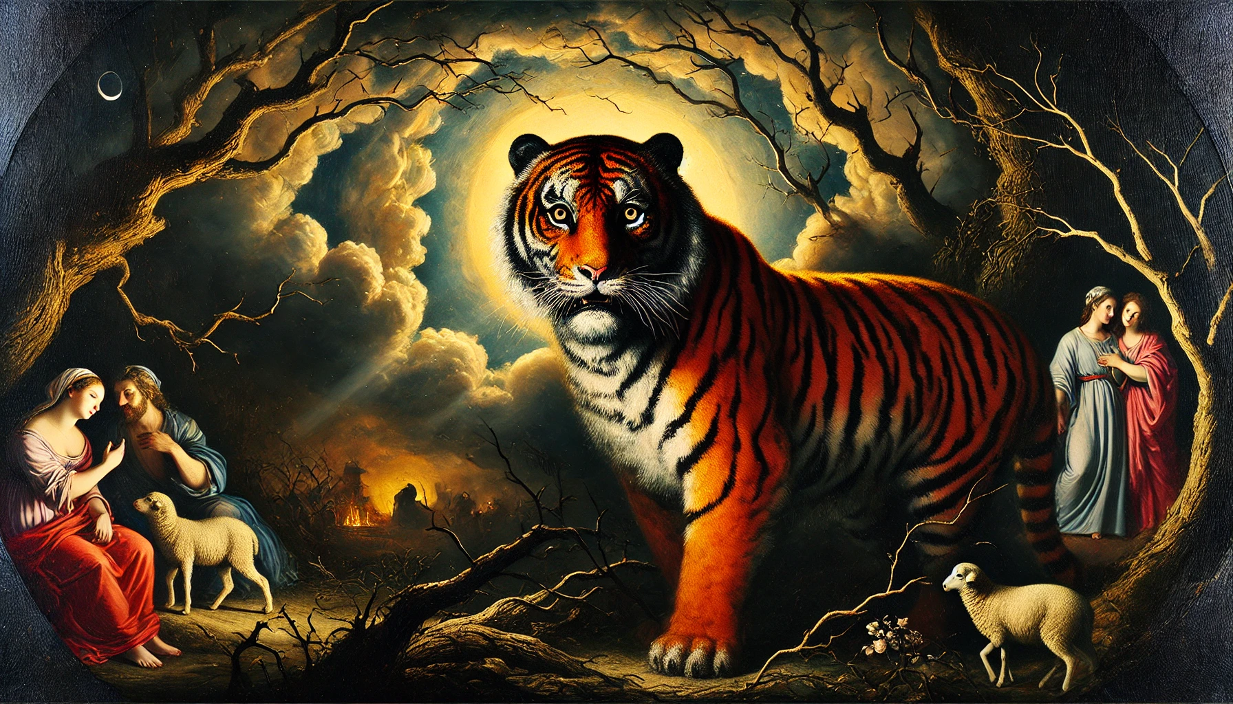 The Tiger by William Blake poem on AZpoetry.com