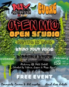 Open Mic Open Studio Overdue PHX February 28 2026