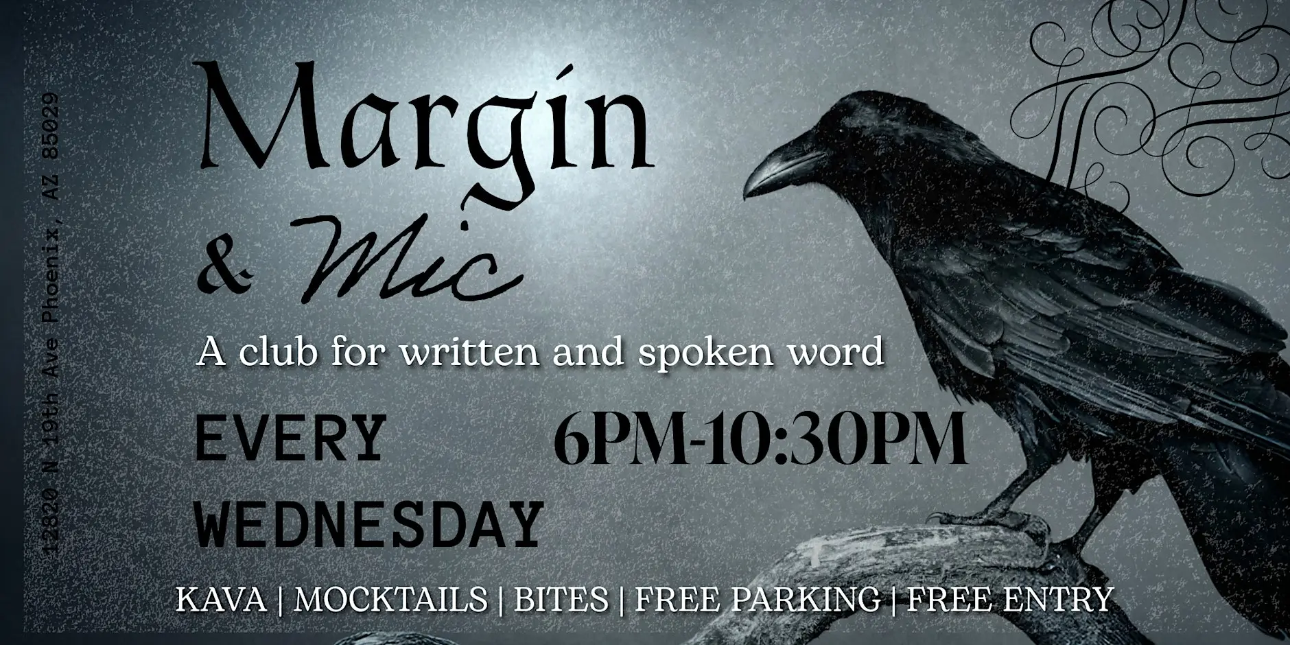 Margin & Mic Spoken Word Open Mic AZpoetry.com