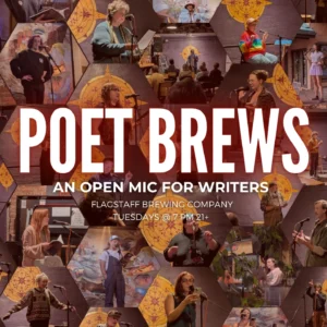 poet brews AZpoetry.com Open Mic Flagstaff tuesdays