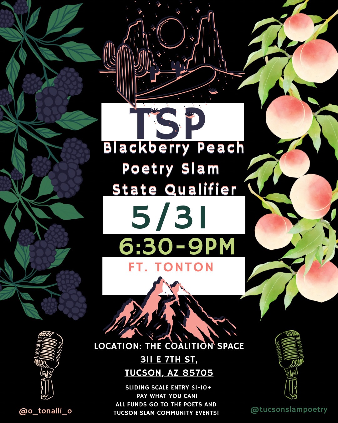 Tucson Poetry Slam May 31
